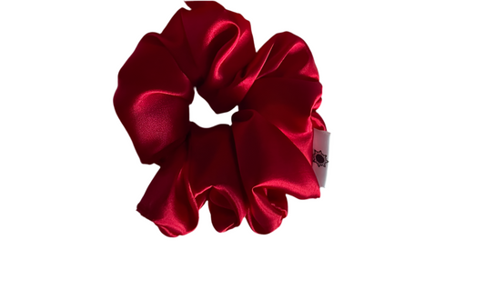 Red Satin Bridal Red