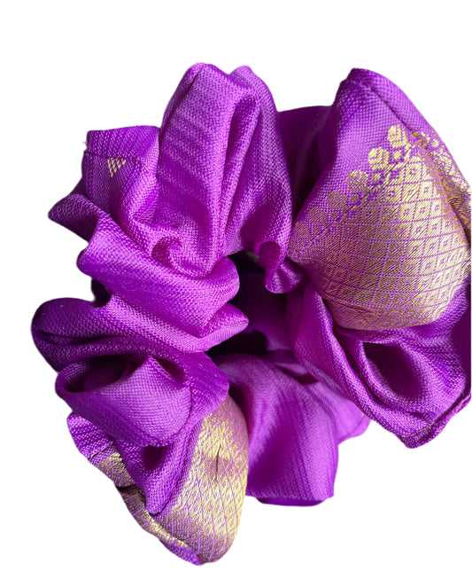 Purple Saree