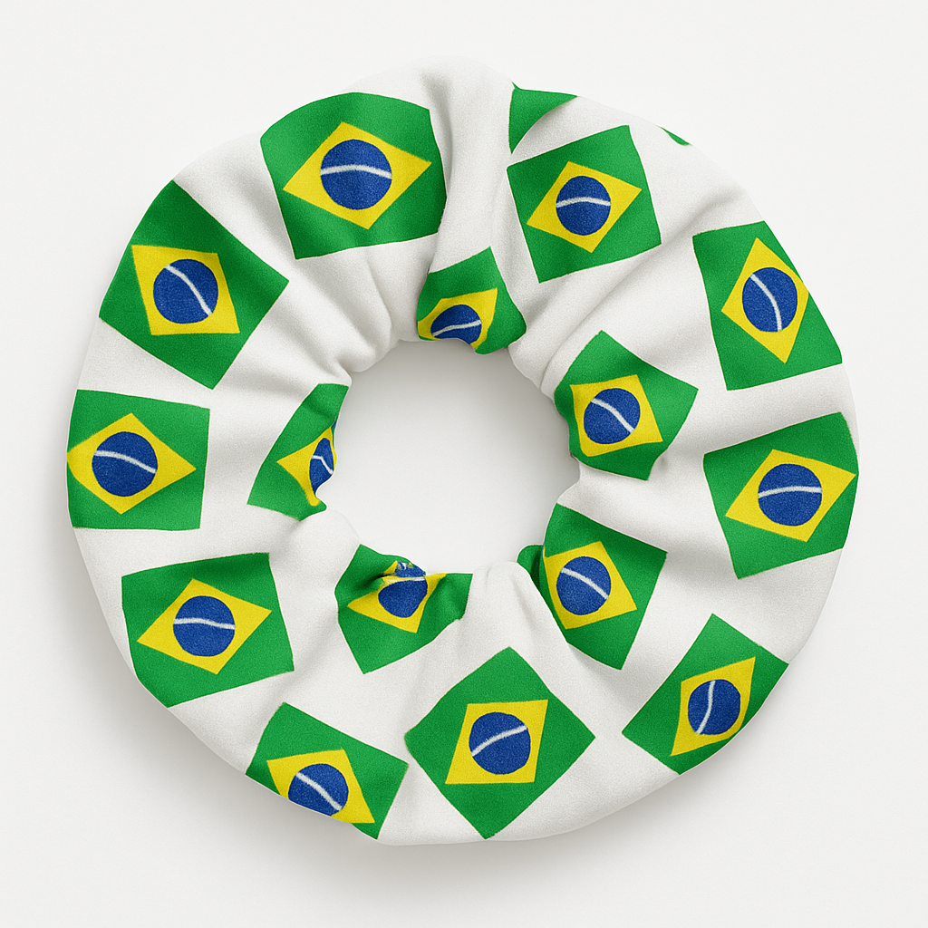 Flag Scrunchie