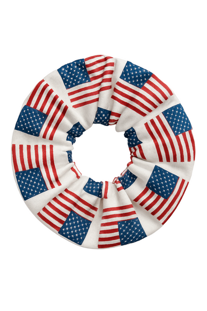 Flag Scrunchie