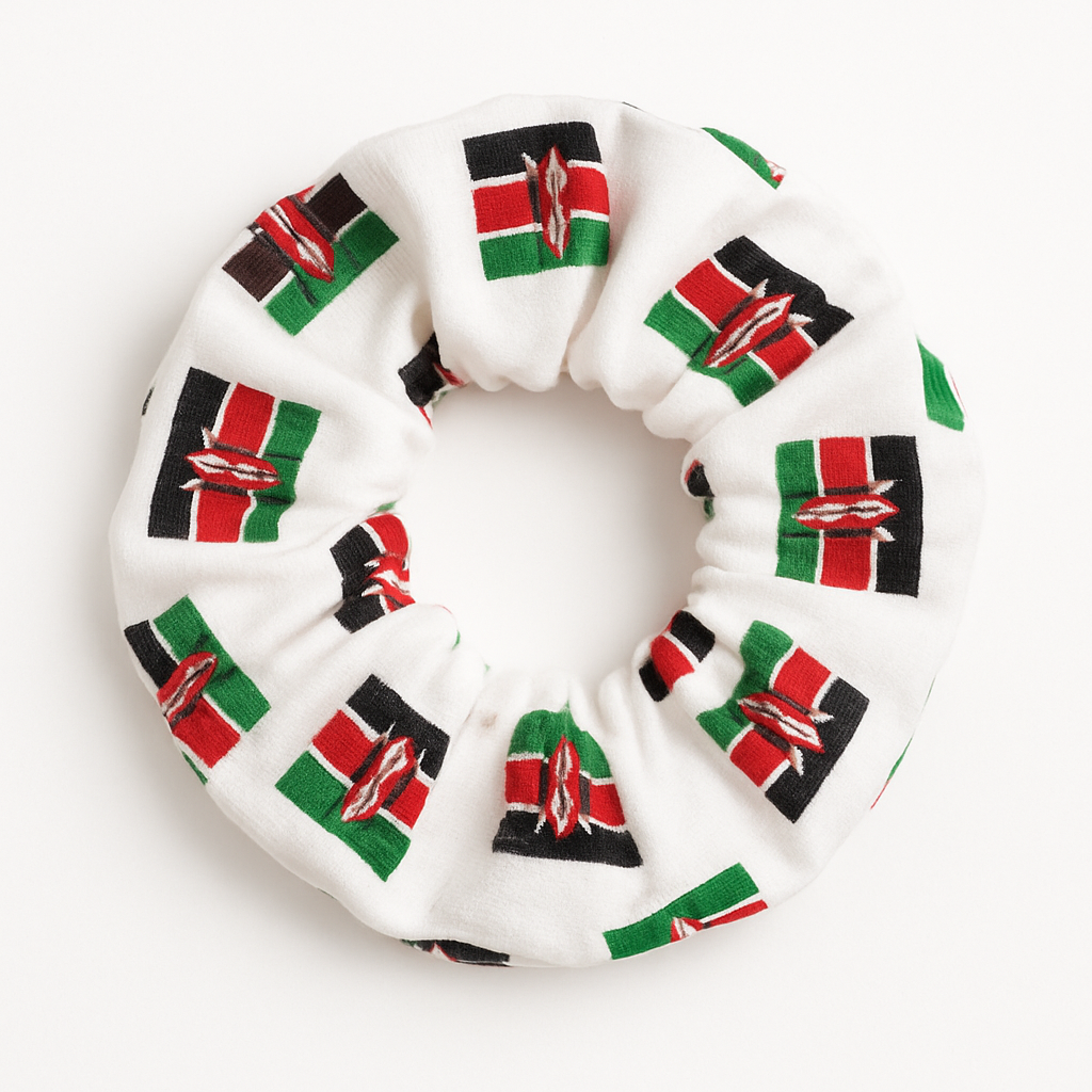 Flag Scrunchie