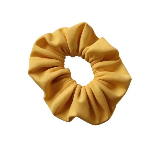 Yellow Cotton Scrunchie